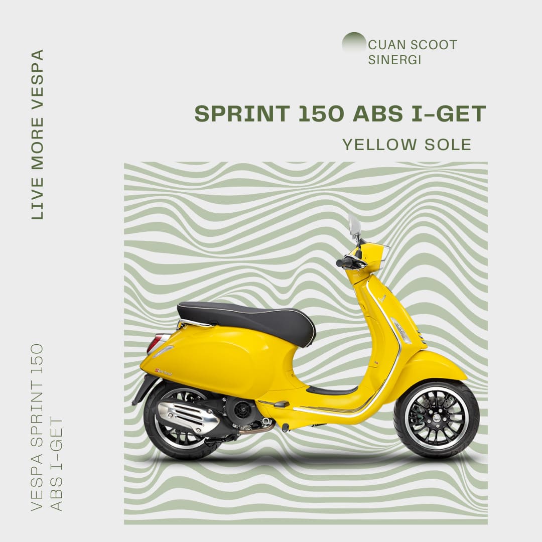 Sprint 150 I Get Abs Vespa Resmi